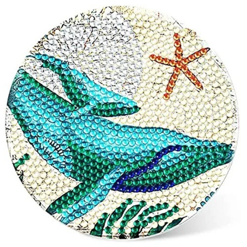 DIY Marine Diamond Painting Coasters