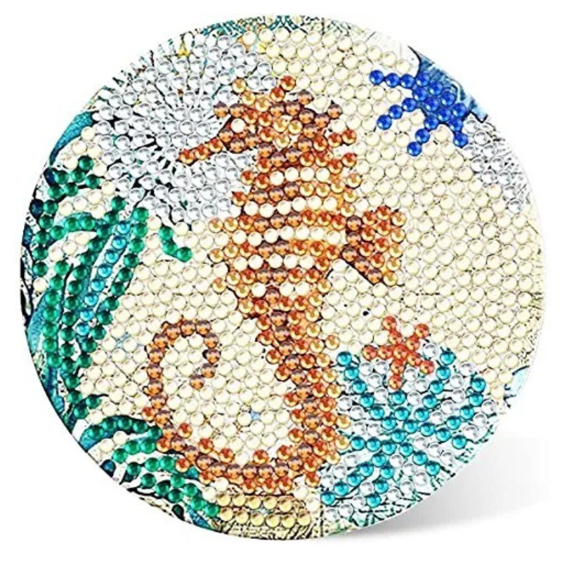 DIY Marine Diamond Painting Coasters