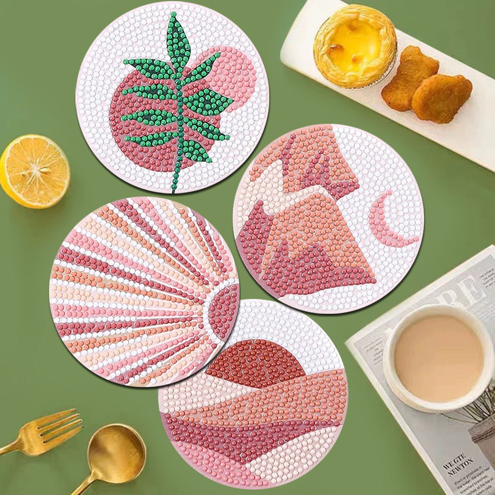 DIY Scenery H Diamond Painting Coasters