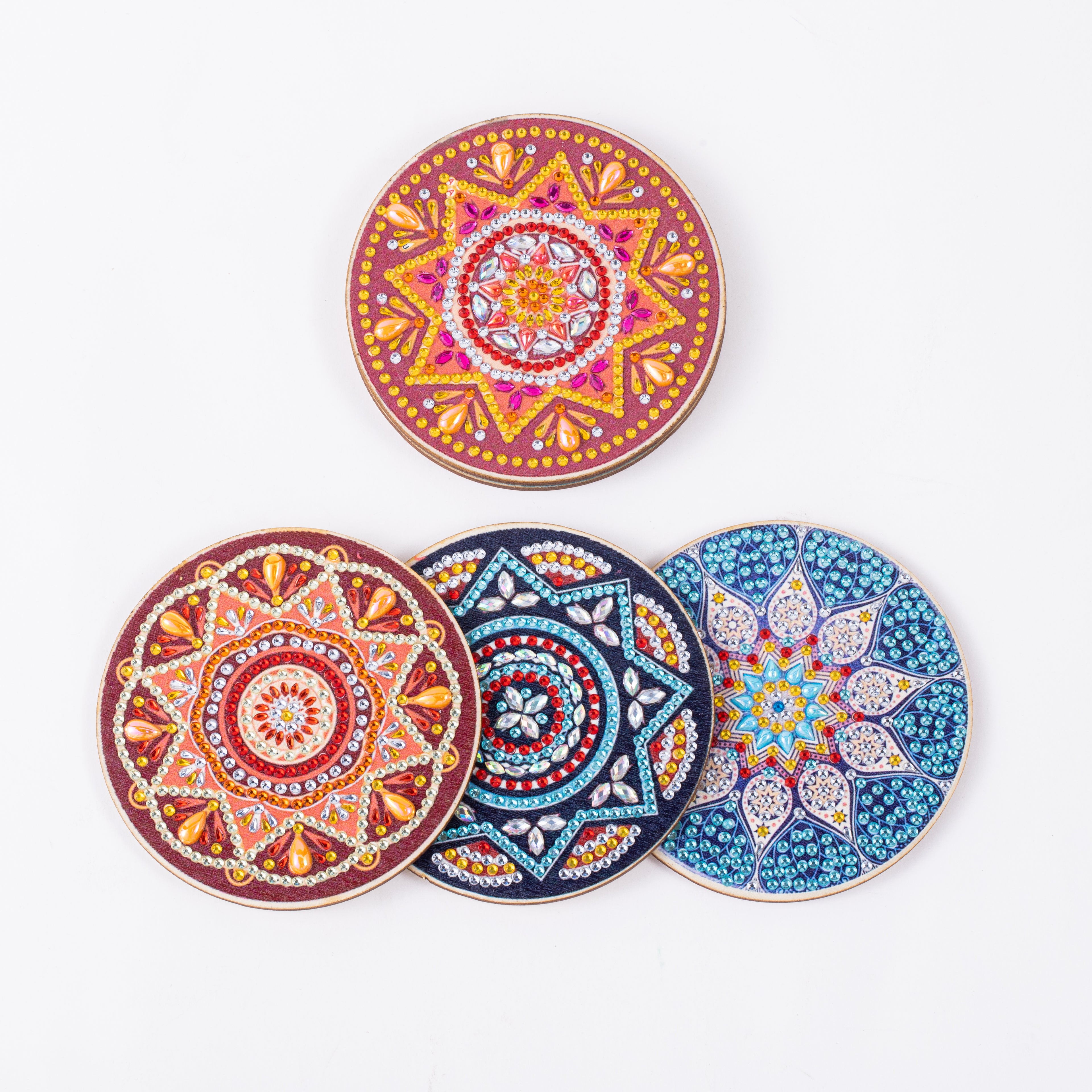 DIY Mandala G Diamond Painting Coasters