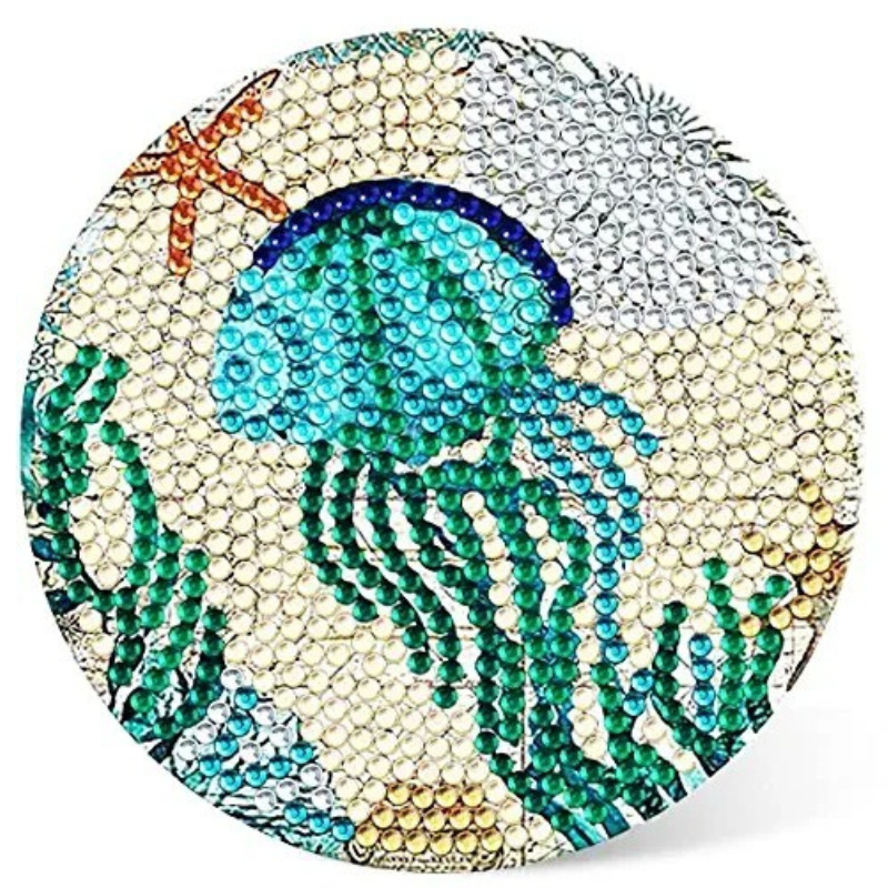 DIY Marine Diamond Painting Coasters