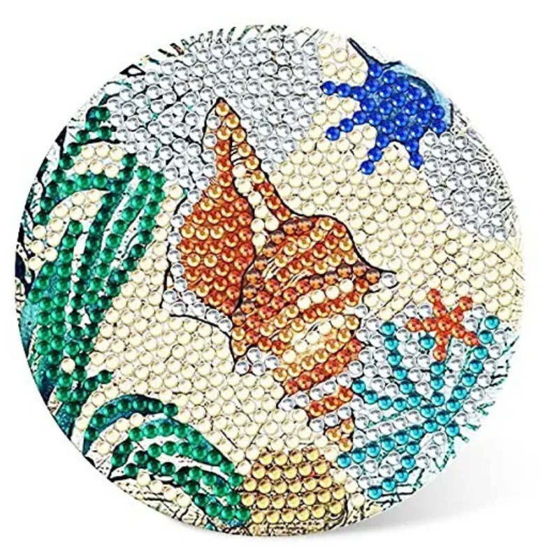 DIY Marine Diamond Painting Coasters