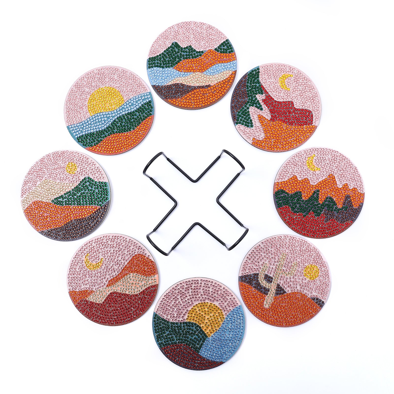 DIY Scenery K Diamond Painting Coasters