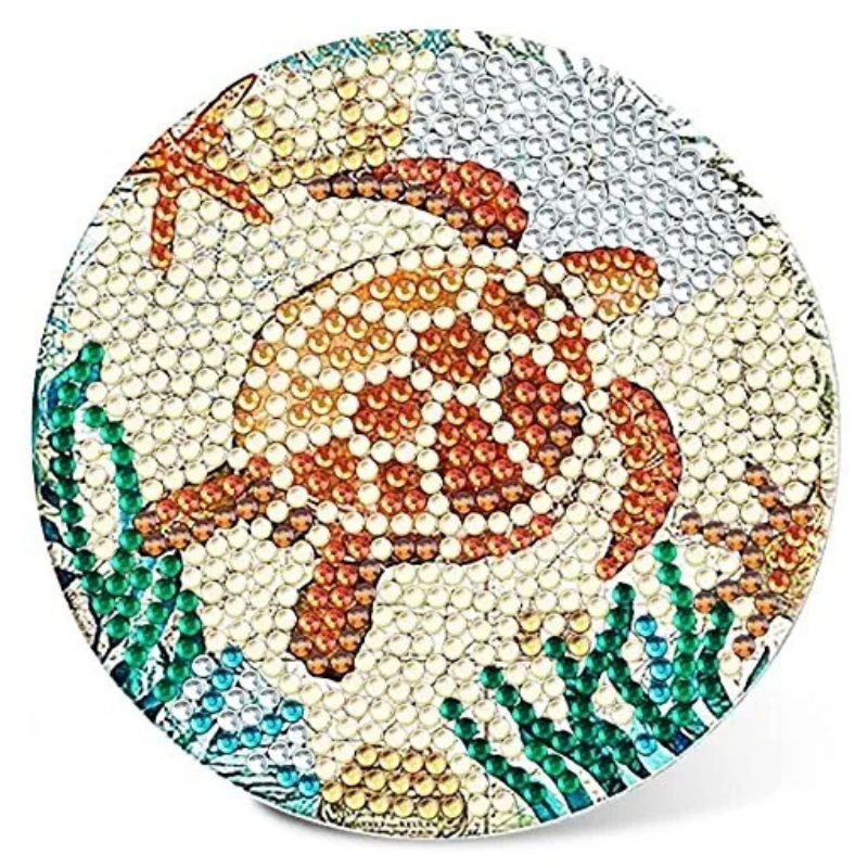 DIY Marine Diamond Painting Coasters