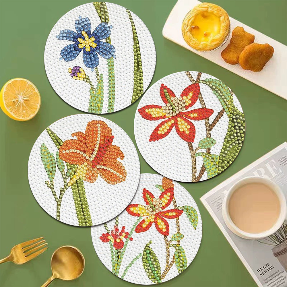 DIY Nature G Diamond Painting Coasters