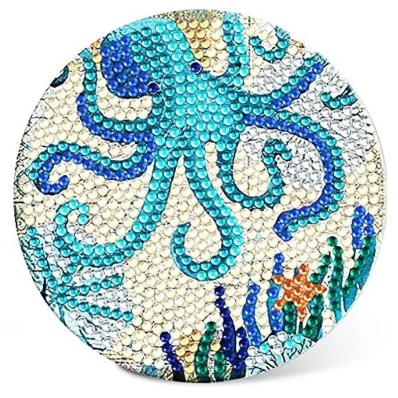 DIY Marine Diamond Painting Coasters