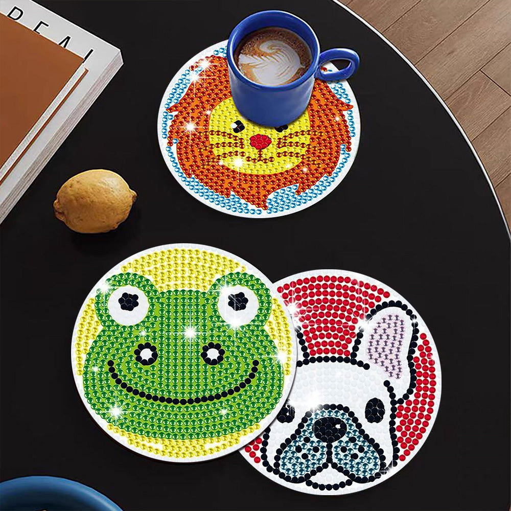 DIY Animal B Diamond Painting Coasters