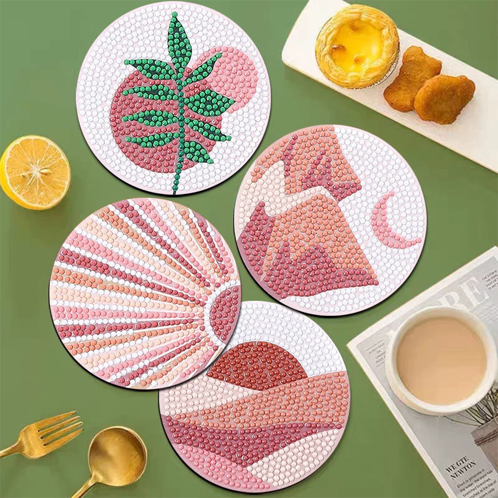 DIY Scenery H Diamond Painting Coasters